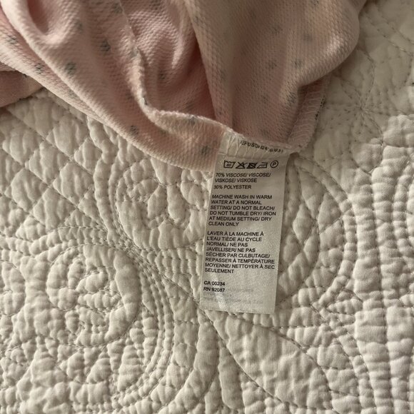 Pink Micro-Dot Tee – Size L - Picture 5 of 5